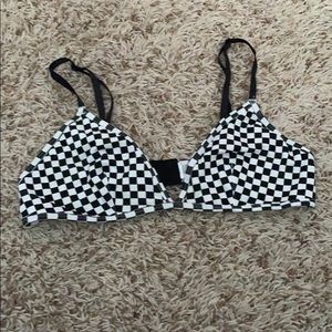 Checkered bralette!!